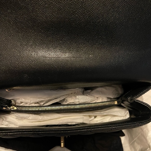 Chanel Caviar Lizard Medium Coco Handle - Picture 4 of 6